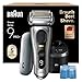 Braun Series 9 PRO+ 9577cc Electric Razor for Men, 5 Pro Shave Elements & Precision Long Hair Trimmer, 6in1 SmartCare Center, PowerCase for Mobile Charging, Wet & Dry, 60min Battery Runtime