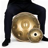 Pocdokyz Handpan Drum D-Moll 440 Hz 17 Noten 22 Zoll Edelstahl