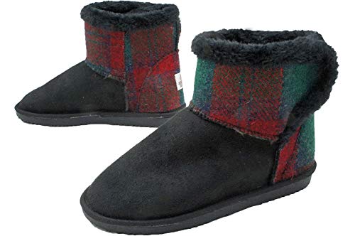 ハリスツイード ムートンブーツ M(約23cm～23.5cm)