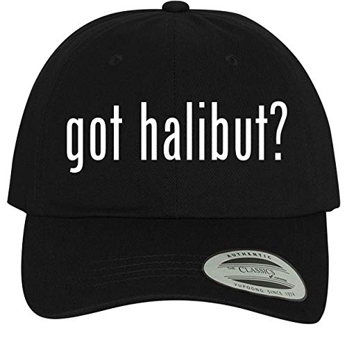 BH Cool Designs got Halibut? - Comfortable Dad Hat Baseball Cap, Black