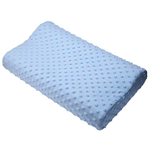 Diseño Elegante Espuma de Memoria Almohada ortopédica Almohada for Dormir látex Cuello Fibra de Rebote Lento de la Almohadilla Suave masajeador Cervical Almohada Cuidado de la Salud Anti estático