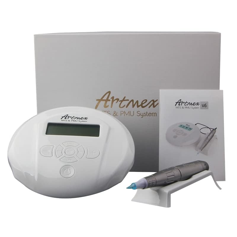 Artmex V6 Permanent Rotary Pen MTS & PMU Makeup Tattoo System Permanent Makeup Machine-image-43
