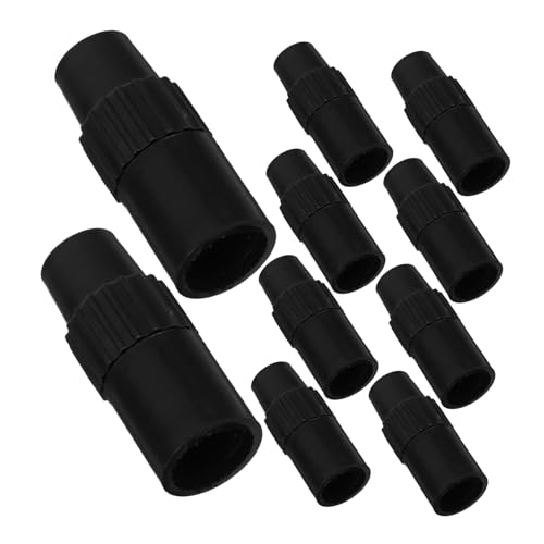 STOBAZA 20pcs Tension Rod Lock for Kitchen Shelving Secure Mechanism for Round Tubes Heavy Duty Construction Easy Installation for Closet Storage and Organization