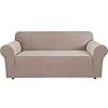 H.VERSAILTEX Stretch Sofa Covers for 3 Cushion Couch Covers Sofa Slipcovers for Living Room Feature Thick Checked…