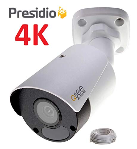 Q-See 4K 8MP Presidio Archer Bullet Camera with Color Night Vision Ultra HD