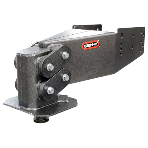 GEN-Y Hitch King Pin Fifth Wheel Box, 2.5K - 4.5K LBS Pin Weight, 30,000 LBS Towing Capacity - Check Fitment Chart