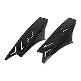 VANZACK バイクヘルメットホーン 防水プラスチック製 個性派装飾 大人用ヘルメット対応 スキー バイク スクーター用 2個セット