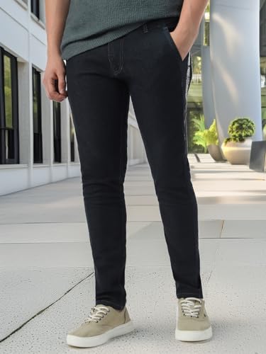 Image of Neostreak Men's Slim Fit Mid Rise Jeans Stretchable