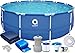 Basen ogrodowy stelażowy 305x76cm ZESTAW 16w1