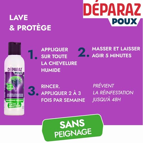 Mega Pack Anti-Poux Poux® : Lotion Crystal et 2 Shampooings - 3