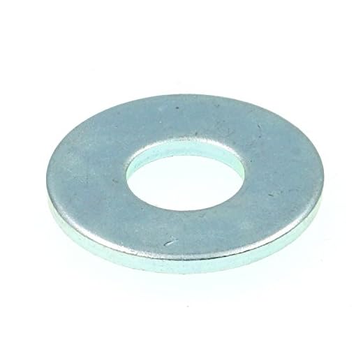 Prime-Line 9079911 Flat Washers, USS, 5/16 In. X 7/8 In. OD, Zinc Plated Steel (100 Pack)
