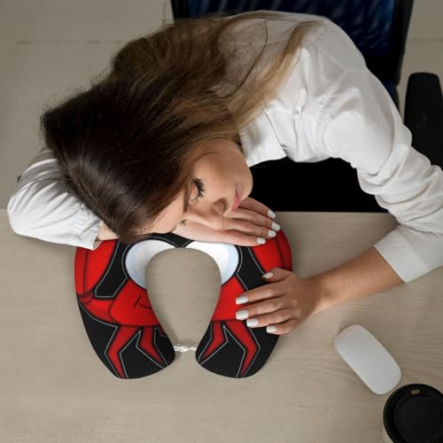 Almohada espuma viscoelástica U para cuello de viaje miniatura 7