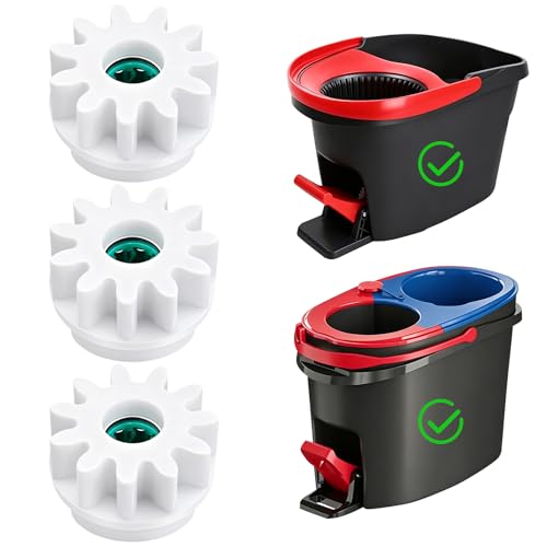 3 Pcs Pedal Bearing Replacement for O-Cedar Mop Bucket,Suitable Fix for 90% Rotation Mop Bucket on...