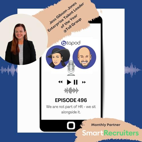 Episode 496 - We are not part of HR - we sit alongside it... with Jess Gibson-Jones Podcast Por arte de portada