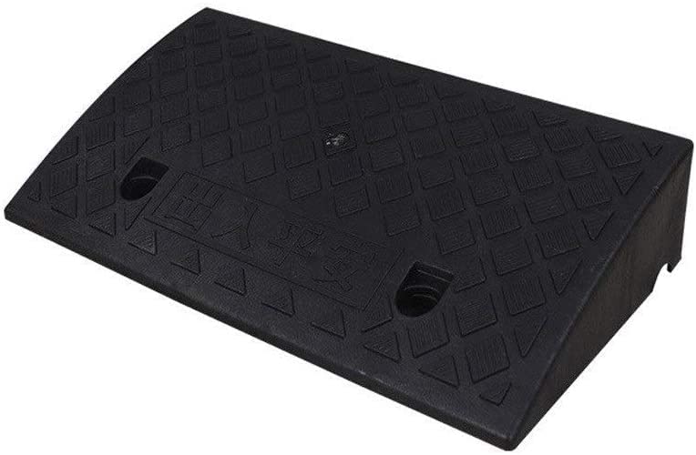 Tapis de marche en plastique jaune pour rampe de bordure moto extérieure