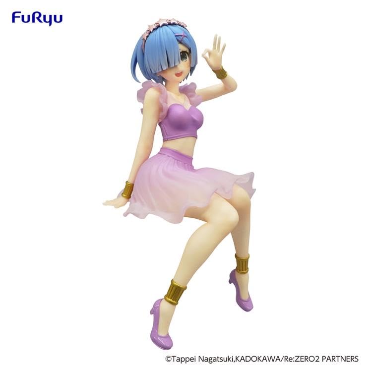 Furyu RE Zero Rem Twinkle Party Statuette PVC Noodle Stopper 14 cm, Multicoloured - Image 4