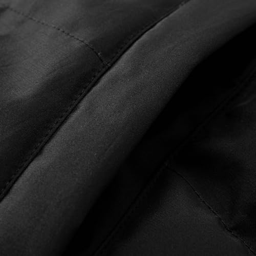 Puffer Jacket Men with Hood Fake Two Pieces - Full Zip Winter Coat Warm Thickened Quilted Ski Outwear Down Jackets 20254