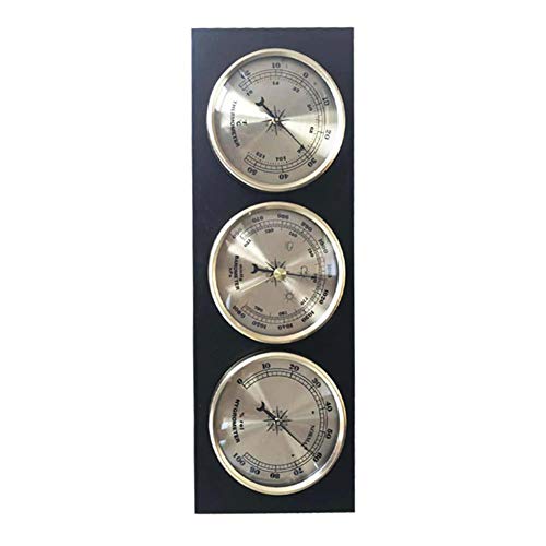 3 Stück/Set Hygrometer Manometer Thermometer Barometer Mit Geschenkartikeln aus Holz/Wetterstation Instrument