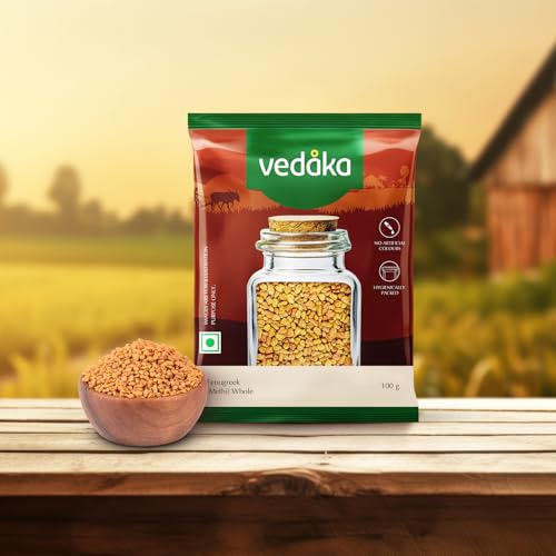 Image of Amazon Brand - Vedaka Fenugreek (Methi) Whole, 100 g