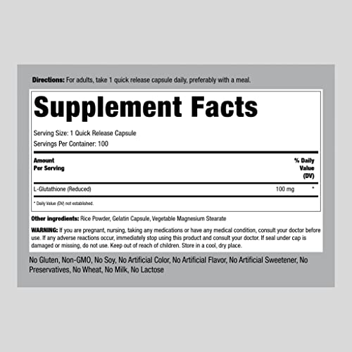 Vitamínicos, gnc glutathione Marca PipingRock (2)