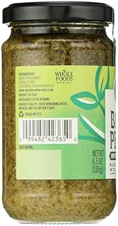 Whole Foods Market, Basil Pesto, 6.5 Ounce