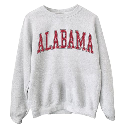 Munla Alabama Crewneck Sweatshirt - Bama Sweatshirt, Vintage Alabama State Sweater