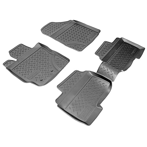 MTC Automotive Vloermatten Toyota Yaris II 2005-2011 - Perfecte Pasvorm, Antislip Met Hakbeschermers