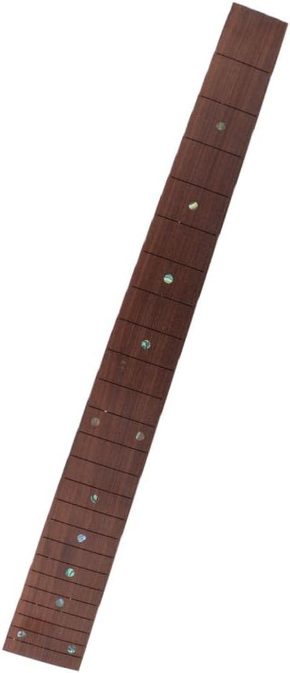 Colaxi 19/24 Fret Guitar Luthier Rosewood Fretboard Blank for Electric Guitar Bass, 24 Fret