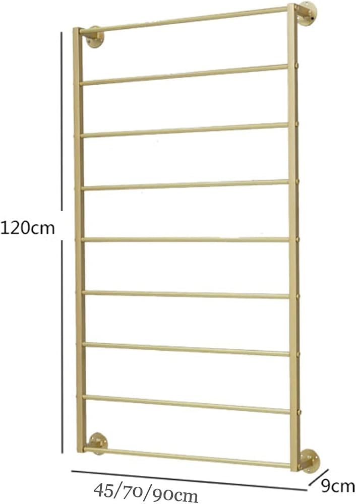 An der Wandhalterung Schalhalter Rack Robuste Eisenpfeifen Metall Krawatte Organizer Raum Sparender Stauraum für Schlafzimmer Schrank Büro Boutique Display Zubehör Aufhänger