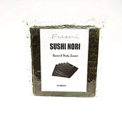 Sushi aux algues rôties Nori pour vos soirées japonaises en famille - 50 pièces