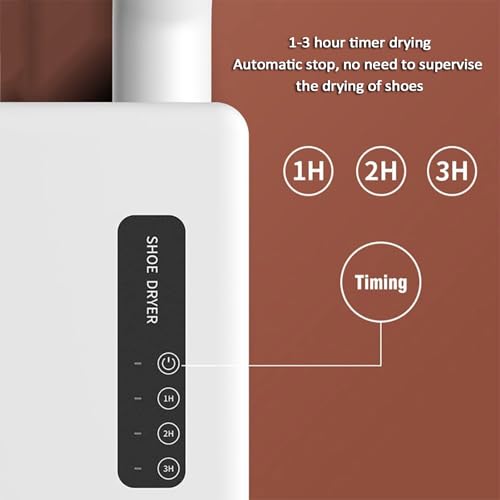 Secador de Calzado Eléctrico Portátil y Silencioso 200W miniatura 3