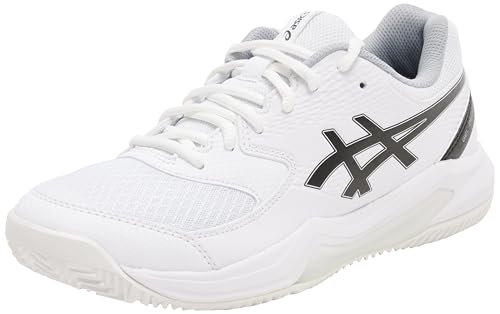 ASICS Gel-Dedicate 8 Padel, Sneaker Hombre, Blanco/Negro, 39 EU