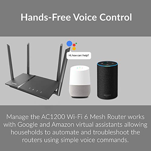 D-Link WiFi Router AC1200 High Power Gigabit Ethernet Dual Band Mesh Wireless Internet for Home Gaming Parental Control Wi-Fi (DIR-1260) - Image 3