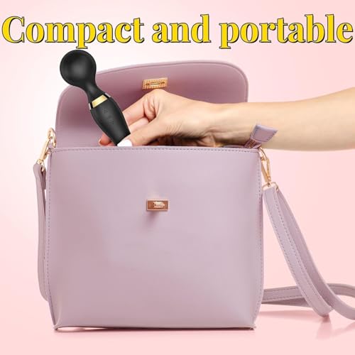 Image of 3-in-1 Personal Massager - Quiet & Waterproof - Back Massage for Pain Relief Cordless Wand Massager Handheld for Women,Full Body Electric Relieving Body Muscle Soreness (multicolor bended)