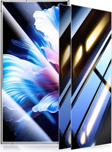 Ceramic Privacy Screen Protector for Galaxy S25 Ultra Anti Spy Film Edge to Edge Coverage Anti Scratch Protection Smooth Touch Oleophobic Coating Bubble Free Install Case Friendly