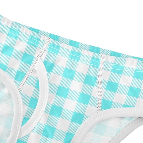 Square Blue Little Boys Cotton Briefs Soft Breathable Comfortable Tag-Free Underwear4