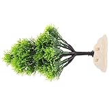 CLISPEED Árbol de Navidad Artificial para Acuario Planta Acuática Decorativa de Plástico Resistente Decoración para Peceras sin Mantenimiento Adecuado para Ambiente Acuático y