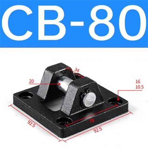 Support de siège fixe CB-80 pour accessoire de vérin pneumatique SC