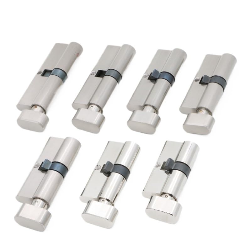 Bombin Cerradura Cilindro de puerta 80 mm con 10 llaves, cilindro cerradura cobre, manija interior for dormitorio, sala estar, llave latón