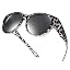 Type01-grey Leopard Black Frame/Black Lens