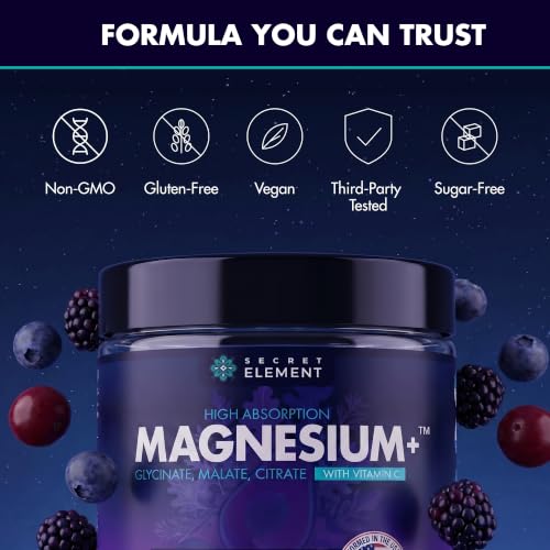 Magnesium Gummies, Glycinate, Citrate, Malate, 60 Ct, Mixed Berry Flawor - Image 8