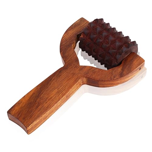Image of Flavoma Balyantra Wooden Roller Massager For Scalp | Acupressure Roller Massage | Head Massager For Hair Growth | Manual Head Massager | Promotes Hair Growth | Dandruff Removal
