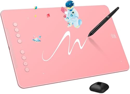 Miniatura 13 de XPPen - Tableta de dibujo Deco 01 V3 actualizada, 16384 niveles de presión con lápiz óptico sin batería, tableta gráfica OSU de 10 x 6 pulgadas, 8