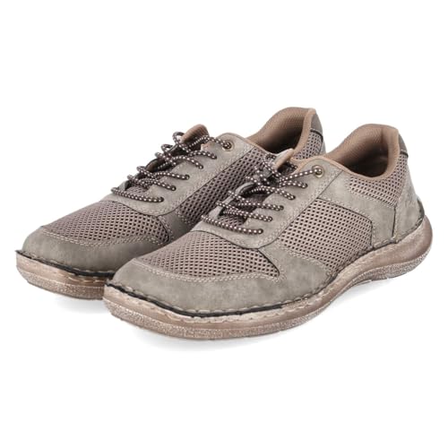 Mocasín Rieker 03089 de hombre con acabados de primera