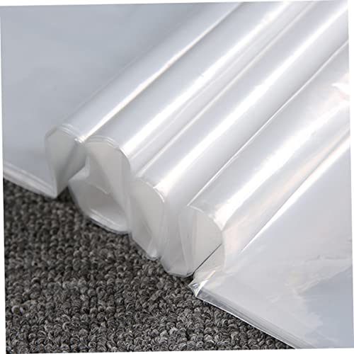 Garneck 10pcs Laundry Room Organization Plastic Suit Covers Water Resistant Garment Storage Bag for Clothes3