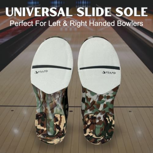 Image of Pyramid Men's Path Lite Seamless Mesh Bowling Shoes - Lightweight Seamless Design, Athletic Fit, Breathable Knit Upper, Universal Slide Soles