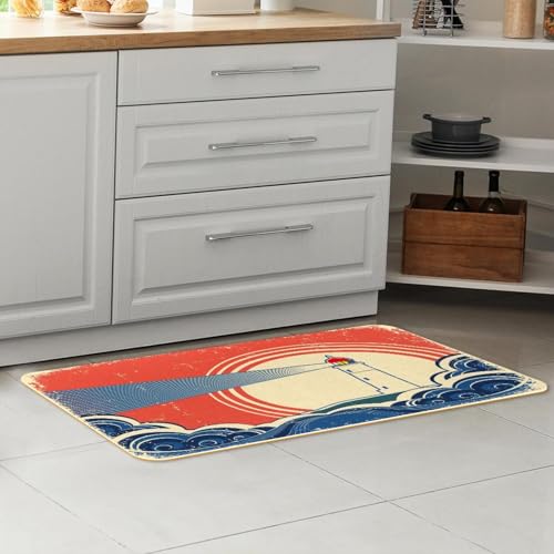 Alfombrillas de cocina antideslizantes para evitar resbalones juego absorbente VAPOKF 7