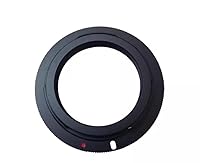 Objektivadapter für M42 Objektive mit 42mm Schraubgewinde | Kompatibel mit Canon EOS DSLR Kameras mit EF EF-S Halter