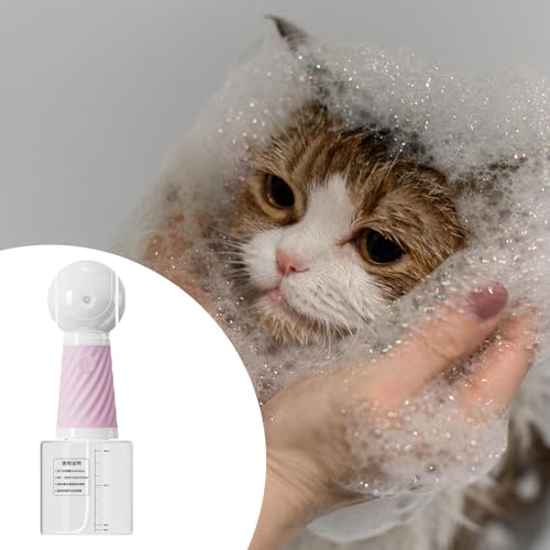 Ｂｅｓｇａ Shampoo para animais de estimação, espumador, dispensador automático de sabão, limpeza profund