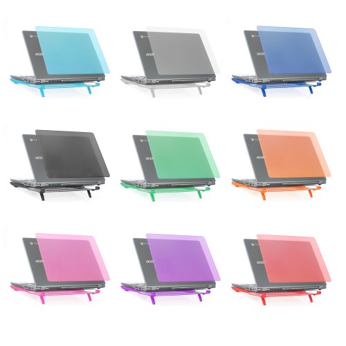 Red iPearl mCover Hard Shell Case for 11.6" Acer C720 C720P C740 Series ChromeBook Laptop (NOT Compatible with Newer 11.6" Acer Chromebook 11 C730 / CB3-111 / CB3-131 Series Laptop) - Thumbnail 4